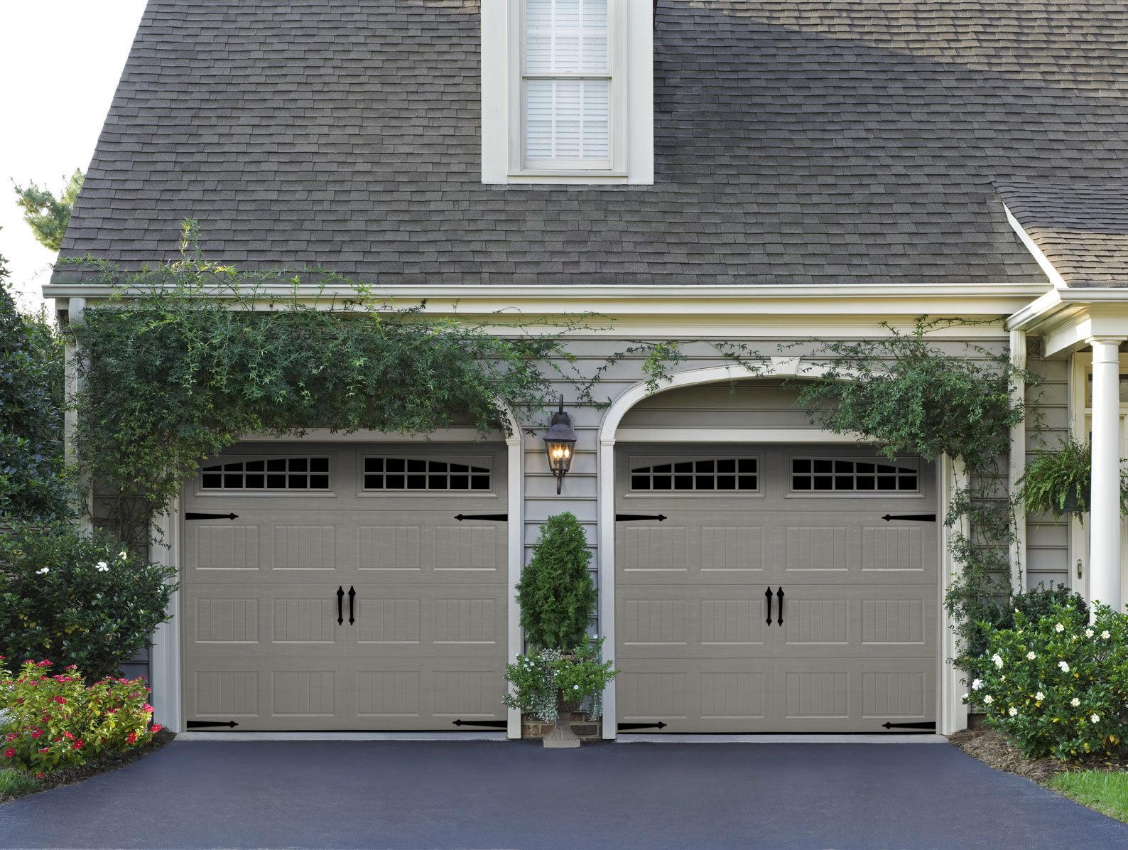 Modern Garage Door Companies Vancouver for Large Space