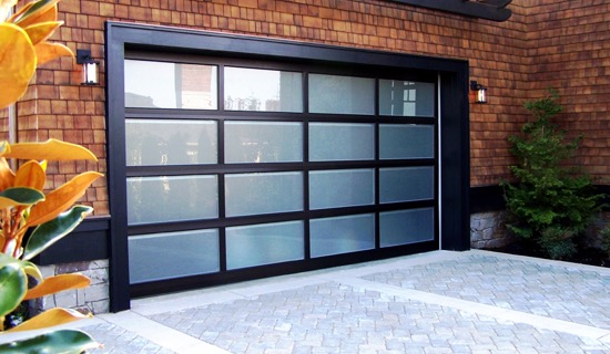 Contemporary Modern Garage Doors, Glass Garage Doors Canada